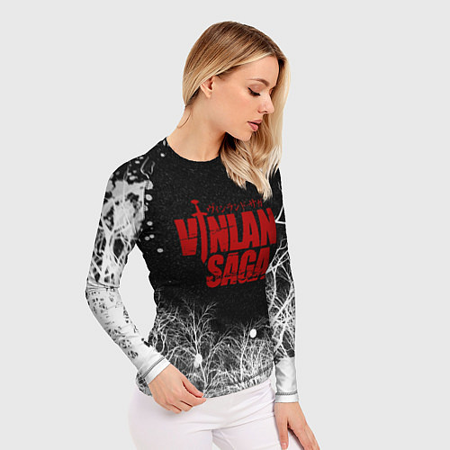 Женский рашгард Сага о Винланде логотип / 3D-принт – фото 3