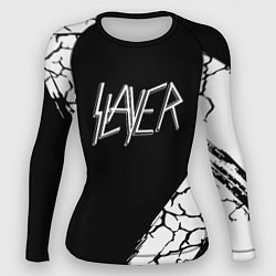 Рашгард женский Slayer Трещины, цвет: 3D-принт