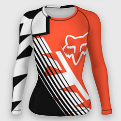 Рашгард женский FOX X KTM Сollaboration, цвет: 3D-принт