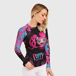 Рашгард женский Mommy Poppy Playtime, цвет: 3D-принт — фото 2