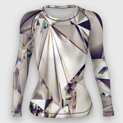 Женский рашгард 3D бриллианты