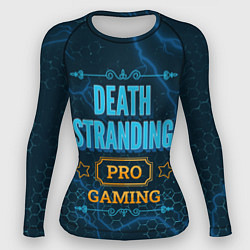 Рашгард женский Игра Death Stranding: PRO Gaming, цвет: 3D-принт