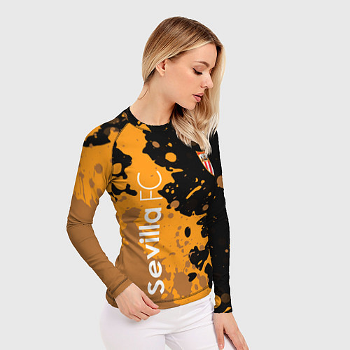 Женский рашгард Sevilla Краска / 3D-принт – фото 3