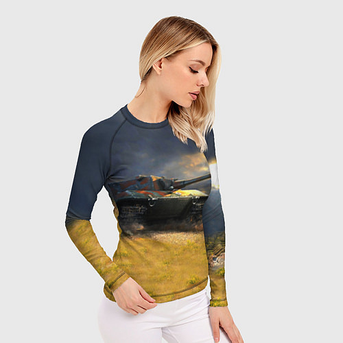 Женский рашгард Танк Е100 / 3D-принт – фото 3