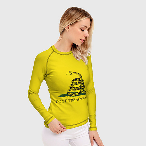 Женский рашгард Dont tread on me или Гадзденская змея / 3D-принт – фото 3