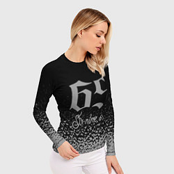 Рашгард женский 6ix9ine БРЫЗГИ, цвет: 3D-принт — фото 2