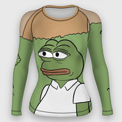 Женский рашгард Pepe Gomer прячется в кусты