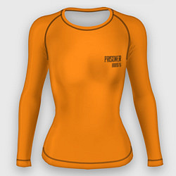 Рашгард женский Prisoner Orange, цвет: 3D-принт