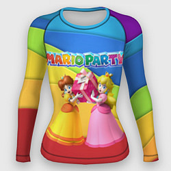 Рашгард женский Mario Party - Nintendo, цвет: 3D-принт