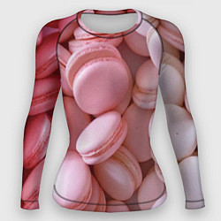 Рашгард женский Красные и розовые кексы, цвет: 3D-принт