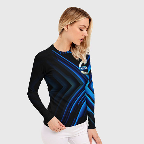 Женский рашгард Volvo строгий стиль / 3D-принт – фото 3