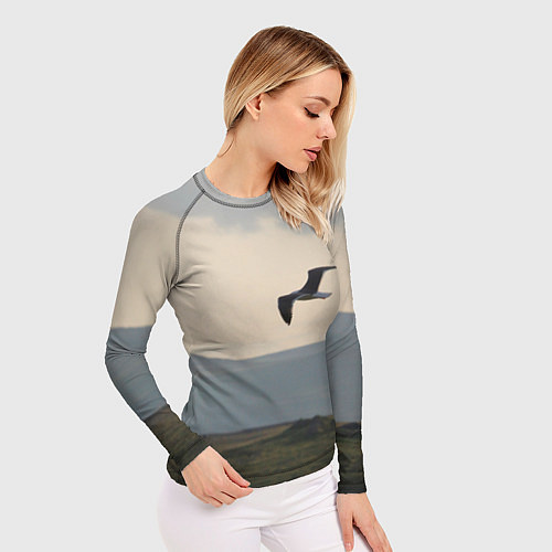 Женский рашгард Чайка / 3D-принт – фото 3