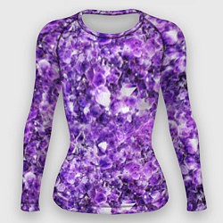 Рашгард женский Битые стекляшки, цвет: 3D-принт