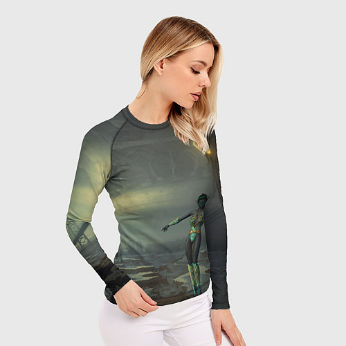 Женский рашгард Эльфийка в пустошах / 3D-принт – фото 3