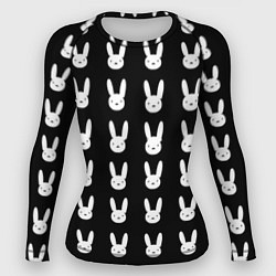 Женский рашгард Bunny pattern black