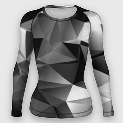 Рашгард женский Geometry grey ship, цвет: 3D-принт