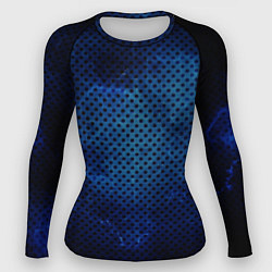 Рашгард женский Электрический металл, цвет: 3D-принт