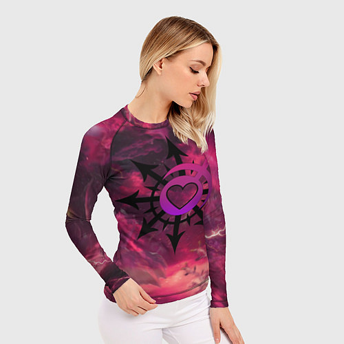 Женский рашгард Метка хаоса Слаанеш / 3D-принт – фото 3