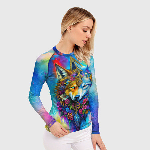 Женский рашгард Лисоволк / 3D-принт – фото 3