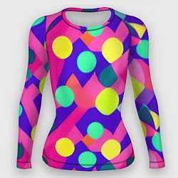 Рашгард женский Психоделическая абстракция, цвет: 3D-принт