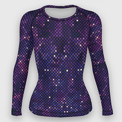 Рашгард женский Disco space, цвет: 3D-принт