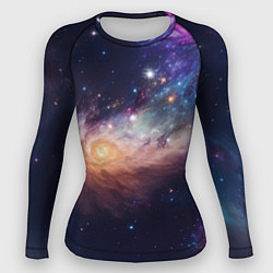 Рашгард женский Комическое пространство, цвет: 3D-принт