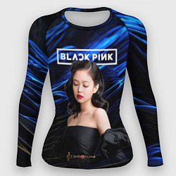 Рашгард женский BlackPink Jennie, цвет: 3D-принт