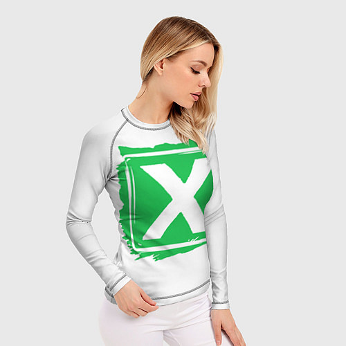 Женский рашгард Ed Sheeran Multiply / 3D-принт – фото 3