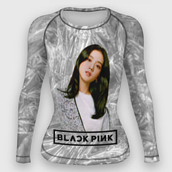 Рашгард женский Jisoo BlackPink, цвет: 3D-принт