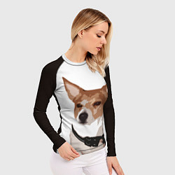Рашгард женский Джек-рассел терьер, цвет: 3D-принт — фото 2