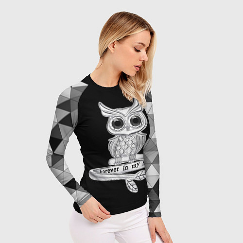 Женский рашгард Навсегда в моём сердце / 3D-принт – фото 3