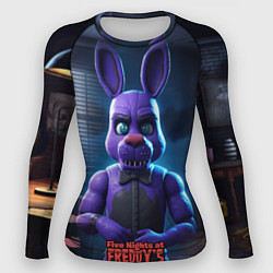 Рашгард женский Five Nights at Freddys Bonnie, цвет: 3D-принт