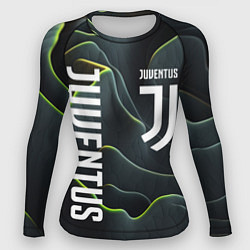 Женский рашгард Juventus dark green logo