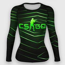 Женский рашгард CS GO dark green