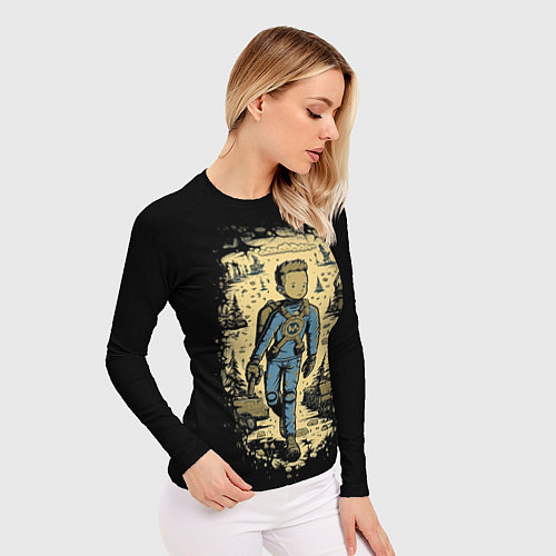 Женский рашгард Мальчик из Фалаута / 3D-принт – фото 3