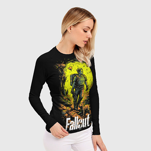 Женский рашгард Fallout poster / 3D-принт – фото 3