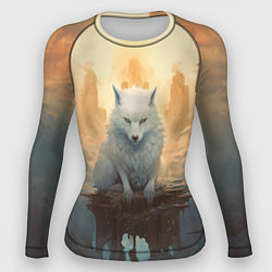 Рашгард женский Великий волк Сиф, цвет: 3D-принт