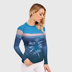 Рашгард женский Touhou Project Cirno Тируно 9, цвет: 3D-принт — фото 2