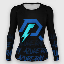 Рашгард женский Azure ray, цвет: 3D-принт
