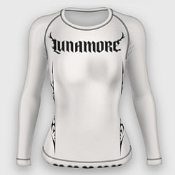 Рашгард женский Lunamore white, цвет: 3D-принт