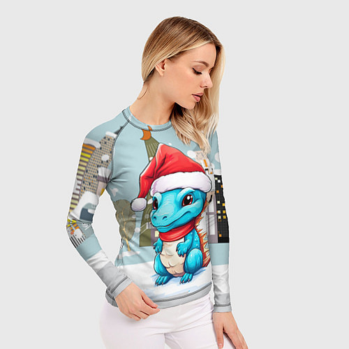 Женский рашгард Северный дракон / 3D-принт – фото 3