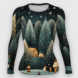 Женский рашгард Зимняя страна чудес