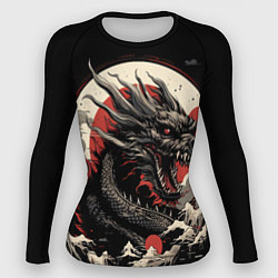 Рашгард женский Дракон вечности символ года, цвет: 3D-принт
