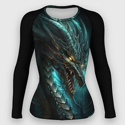 Рашгард женский Древний дракон символ 2024, цвет: 3D-принт