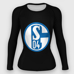 Рашгард женский Schalke 04 fc club sport, цвет: 3D-принт