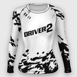 Рашгард женский Driver 2 краски, цвет: 3D-принт