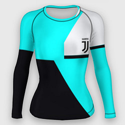 Рашгард женский Juventus sport geometry fc, цвет: 3D-принт