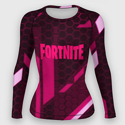Рашгард женский Fortnite броня розовая эпик, цвет: 3D-принт