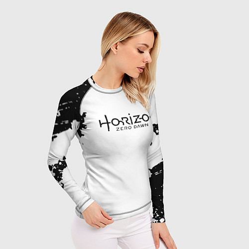 Женский рашгард Horizon: Zero Dawn текстура / 3D-принт – фото 3