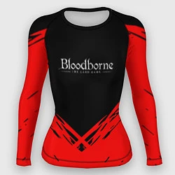 Рашгард женский Bloodborne souls краски, цвет: 3D-принт